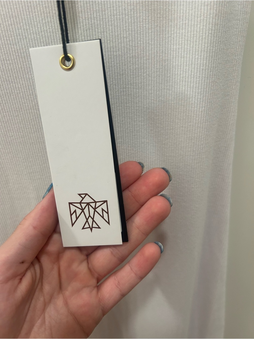 NWT All Things Golden Luxe Rib Maxi Dress White XXS - Picture 7 of 8
